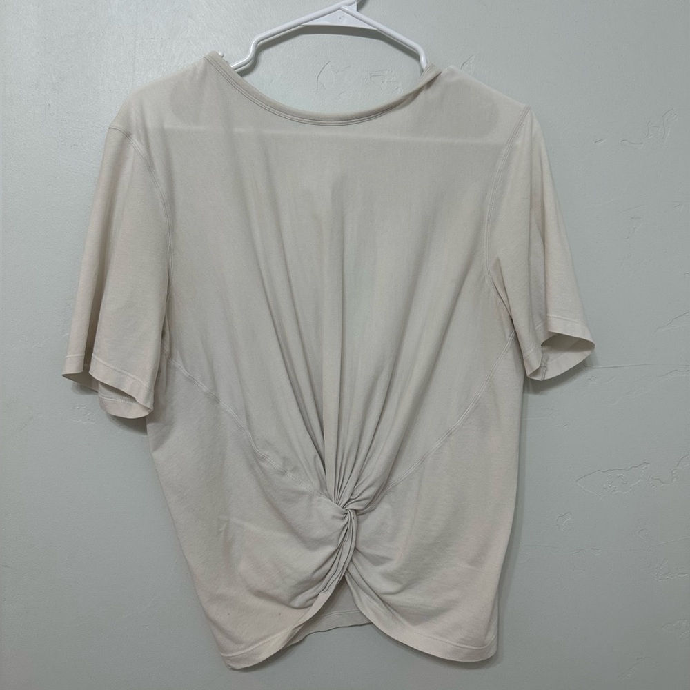 Lululemon White Know T-Shirt Size 6